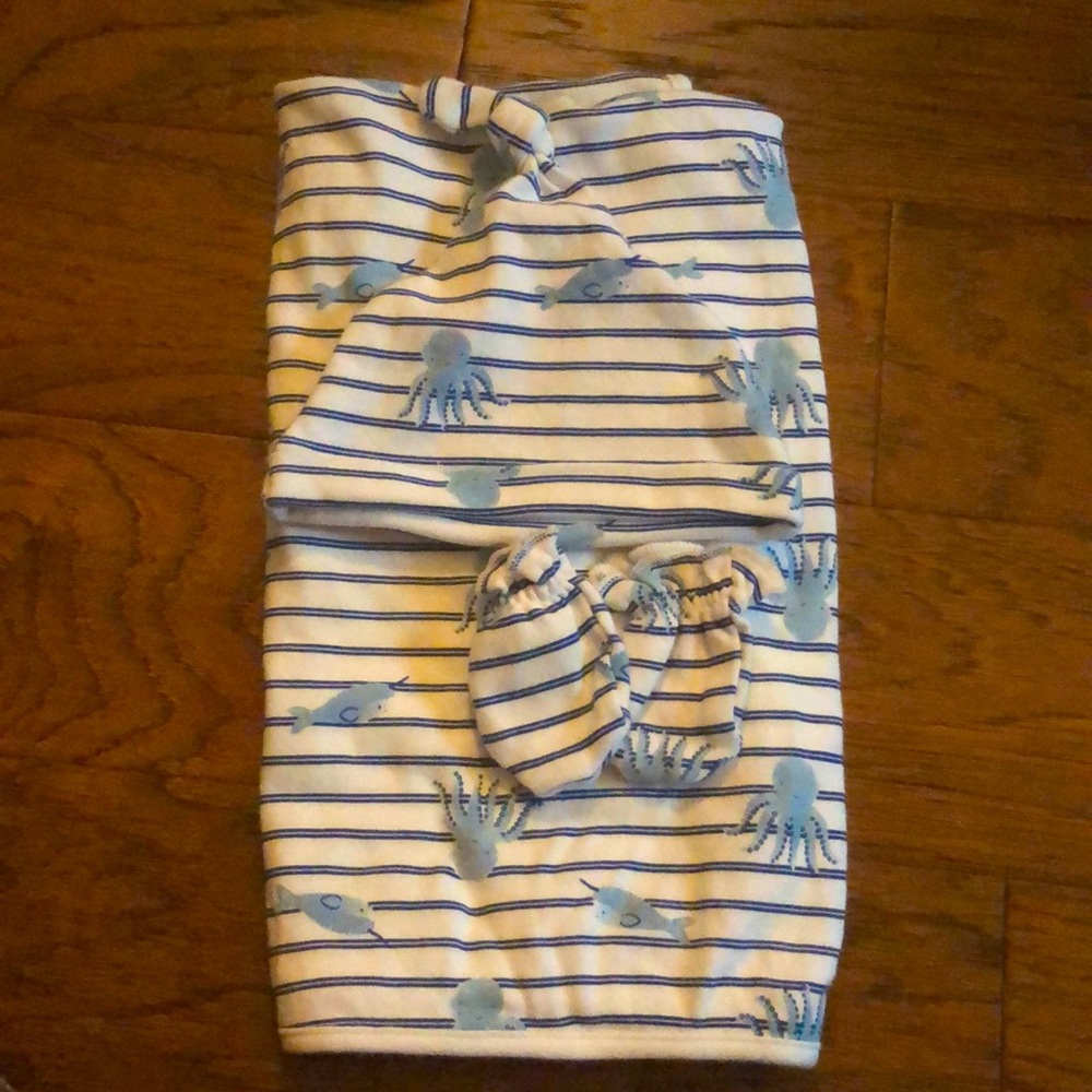 Nautical Swaddle Set